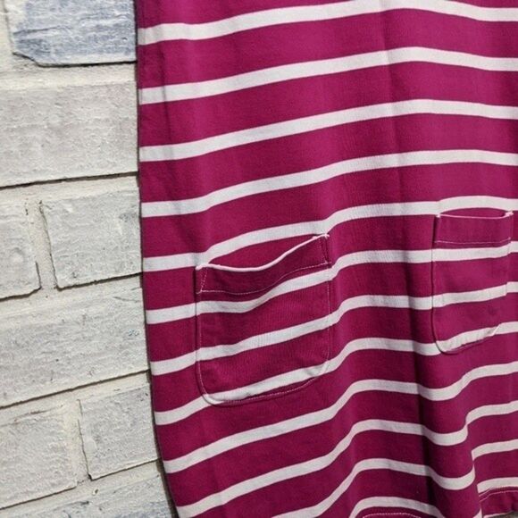 Philosophy dress knit with pockets notch collar stripes pockets sz S - Picture 4 of 5